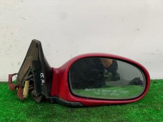 зеркало наружное правое Kia Shuma 1 поколение 1999, 1.5 л., бензин, МКПП, красный, хетчбэк 5 дв., передний привод