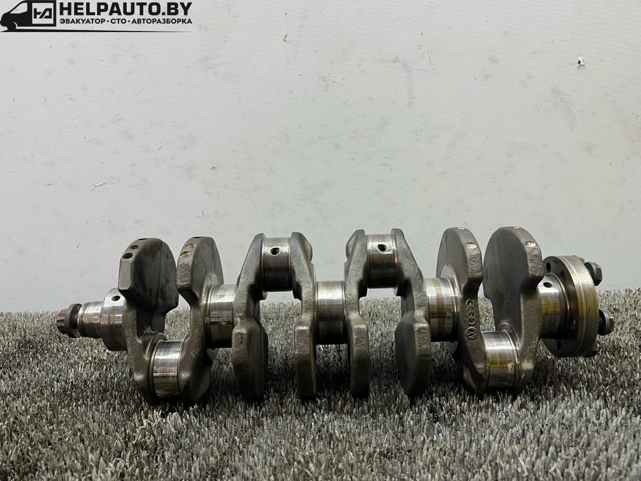 коленвал Audi 100 С3 (1982 - 1988), 1.8 л., PM, бензин, МКПП, передний привод, VW1450 - фото №1