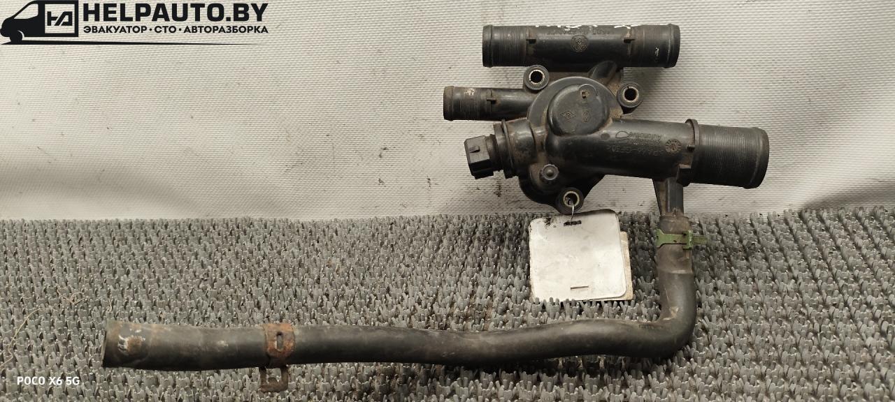 корпус термостата Renault Laguna 2 поколение 2004, 1.9 л., дизель, передний привод - фото №1