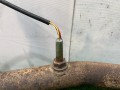 труба приемная глушителя Opel Vectra B 1998, 1.8 л., бензин, МКПП, универсал, передний привод - фото №4