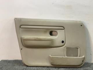 обшивка двери передняя левая Mazda Demio 1 поколение [рестайлинг] 2001, 1.3 л., бензин, МКПП, зелёный, хетчбэк 5 дв., передний привод