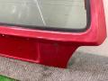крышка багажника (дверь 3-5) Volkswagen Golf 2 поколение 1990, 1.3 л., бензин, МКПП, красный, хетчбэк 3 дв., передний привод - фото №2