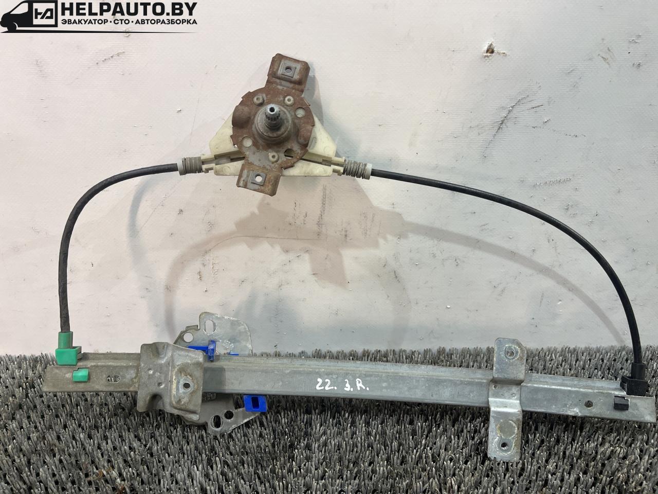 стеклоподъемник задний правый Rover 600 Series 1 поколение 1994, 2.0 л., бензин, МКПП, зелёный, седан, передний привод, P24B4 - фото №1