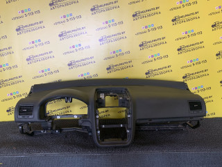панель передняя салона (торпедо) Volkswagen Golf 5 поколение 2008, 1.4 л., BUD, бензин, 5МКПП, синий, хетчбэк 5 дв., передний привод