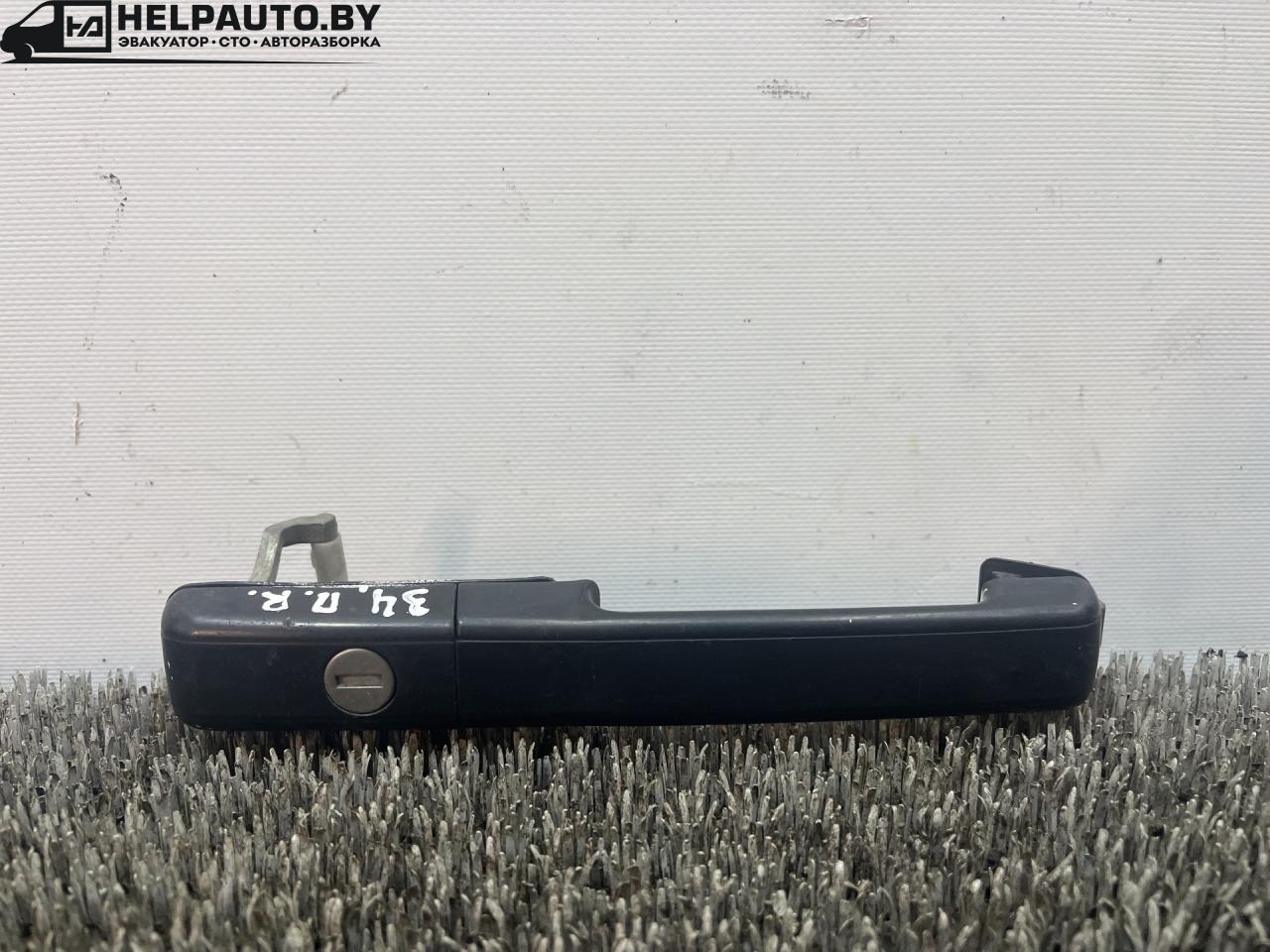 ручка наружная Volkswagen Passat B3 1991, 1.8 л., бензин, МКПП, белый, седан, передний привод - фото №1