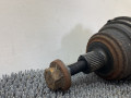 полуось передняя левая (приводной вал, ШРУС) Audi 80 B3 89/B3 1991, 1.8 л., бензин, МКПП, серый, седан, передний привод - фото №2