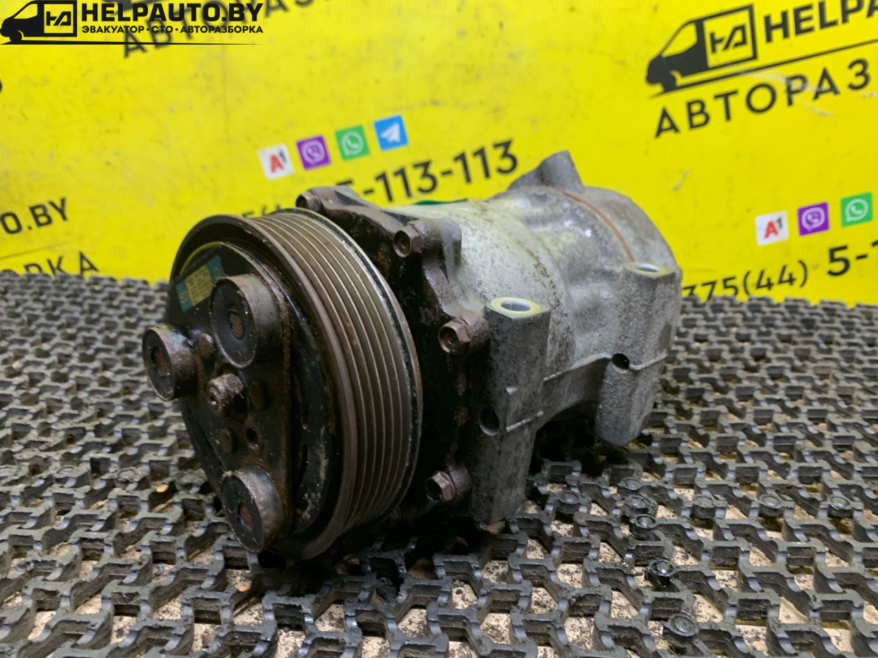 компрессор кондиционера Renault Laguna 1 поколение 1997, 2.0 л., F3R 200, бензин, МКПП, серый, универсал, передний привод - фото №1