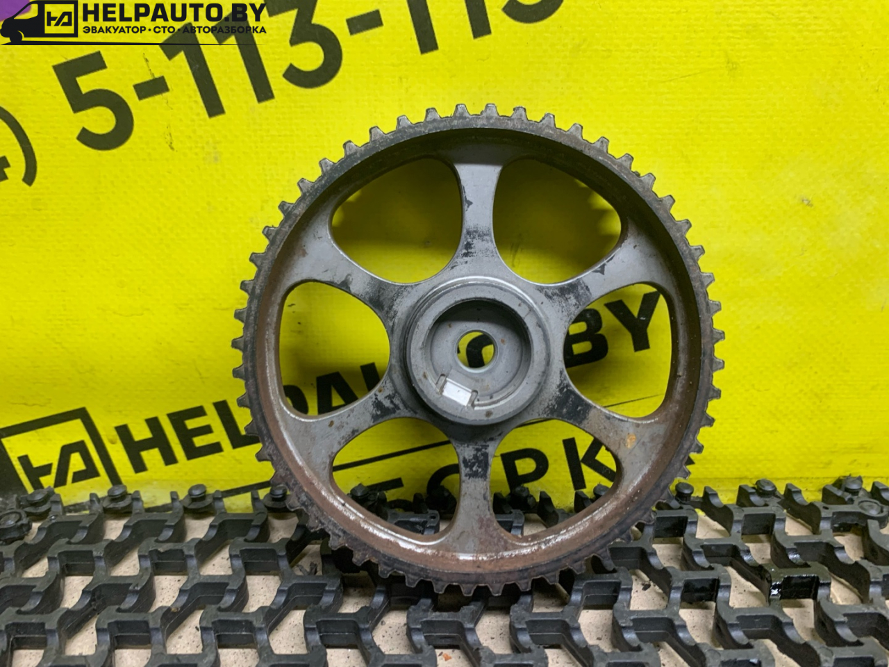 шкив распредвала SEAT Ibiza 2 поколение 1998, 1.6 л., ALM, бензин, 5МКПП, синий, хетчбэк 5 дв., передний привод - фото №1