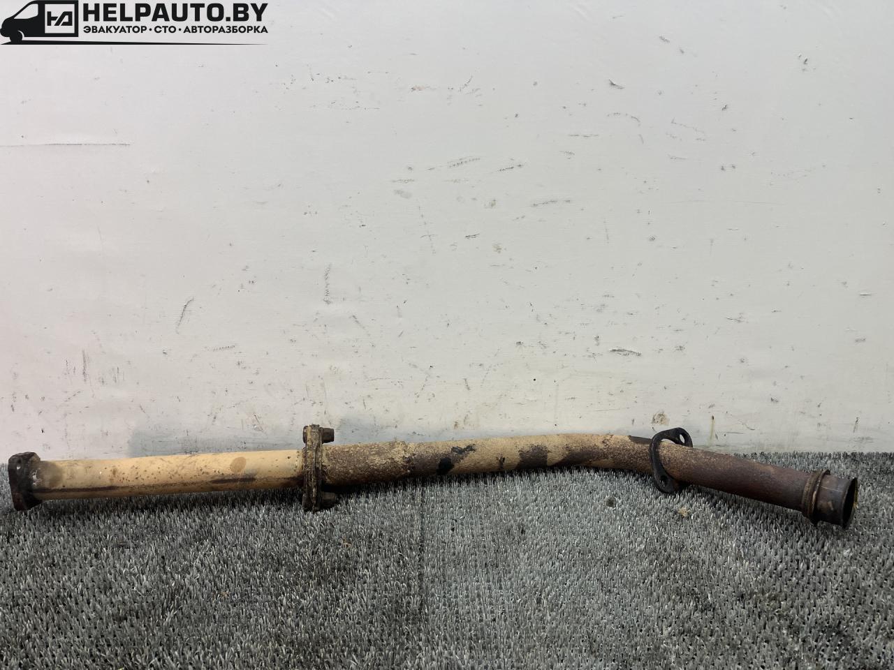 труба приемная глушителя Hyundai Terracan 1 поколение 2003, 2.5 л., D4BH, дизель, АКПП, серебристый, внедорожник 5 дв., полный подключаемый привод - фото №1