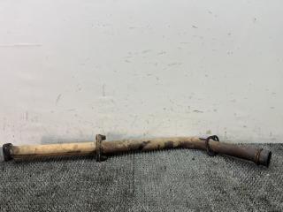 труба приемная глушителя Hyundai Terracan 1 поколение 2003, 2.5 л., D4BH, дизель, АКПП, серебристый, внедорожник 5 дв., полный подключаемый привод