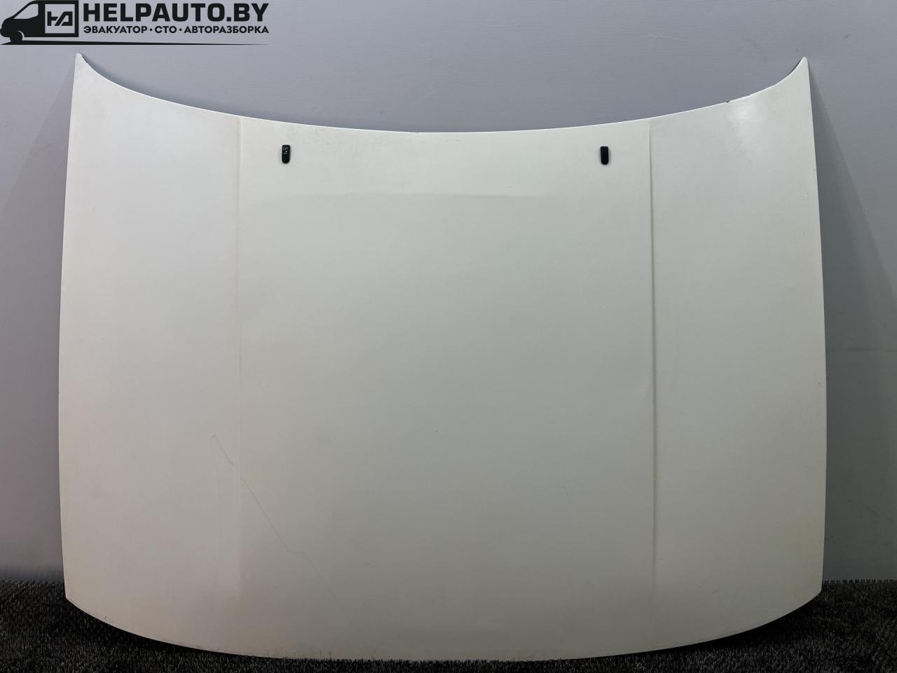 капот Volkswagen Passat B3 1991, 1.8 л., бензин, МКПП, белый, седан, передний привод - фото №1