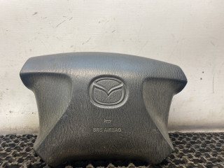 подушка безопасности водителя Mazda 626 GF 1997, 2.0 л., дизель, МКПП, зелёный, хетчбэк 5 дв., передний привод