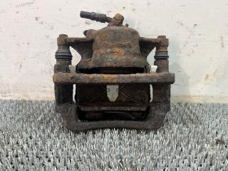 суппорт передний левый Toyota Carina E 1 поколение T190 1995, 1.6 л., 4A-FE, бензин, МКПП, зелёный, хетчбэк 5 дв., передний привод