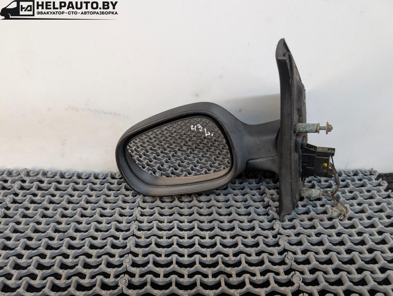 зеркало наружное левое Renault Scenic 1 поколение 1998, 1.9 л., F9Q 734, дизель, синий, минивэн, передний привод, 010461 - фото №1