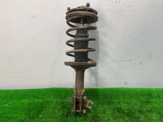 стойка передняя правая Mitsubishi Mirage 5 поколение 2002, 1.5 л., бензин, АКПП, чёрный, купе, передний привод