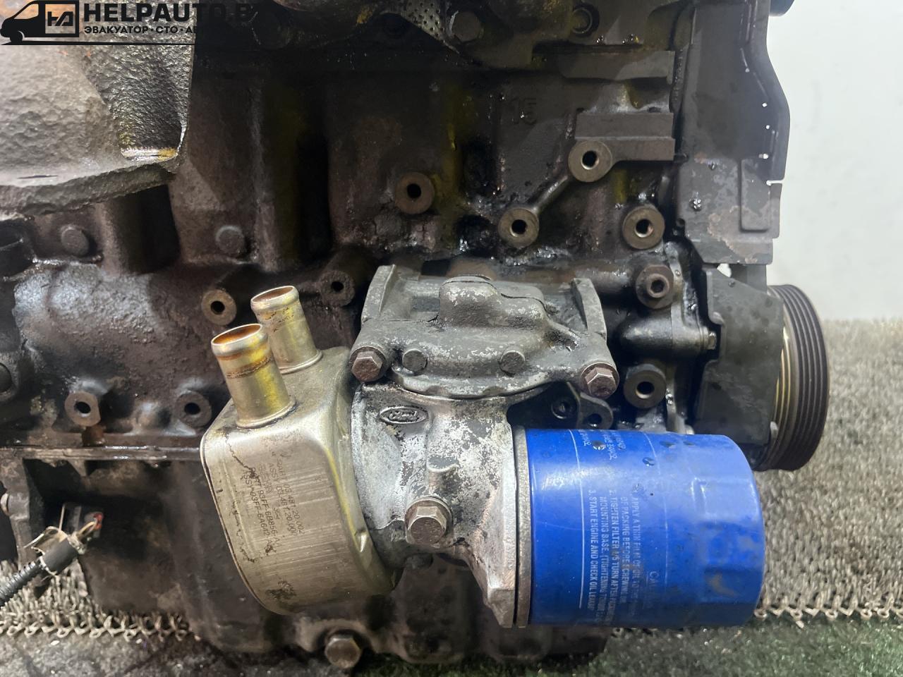 корпус масляного фильтра Ford Mondeo 1 поколение (1993 - 1996), 1.8 л., RFN, дизель, МКПП, передний привод, 91FF-6600 - фото №1