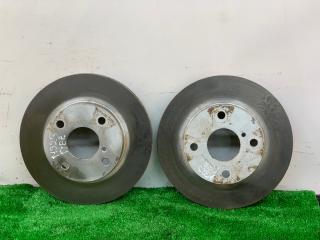 диск тормозной передний Mazda 323 6 поколение 1998, 1.5 л., бензин, МКПП, синий, хетчбэк 3 дв., передний привод
