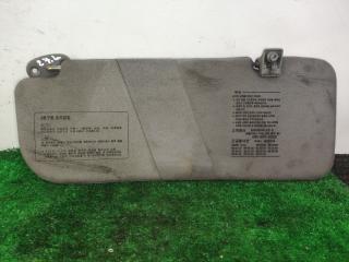 козырек солнцезащитный Hyundai Terracan 1 поколение 2003, 2.5 л., D4BH, дизель, АКПП, серебристый, внедорожник 5 дв., полный подключаемый привод