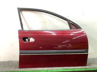 дверь передняя правая Opel Omega B 1998, 2.0 л., бензин, 5МКПП, красный, универсал, задний привод