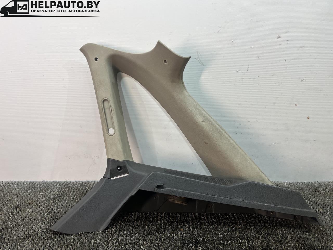 обшивка стойки центральной правой Opel Astra F 1994, 1.7 л., дизель, 5МКПП, зелёный, хетчбэк 5 дв., передний привод, GM90381258RH - фото №1