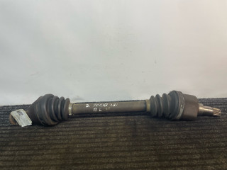 полуось передняя левая (приводной вал, ШРУС) Ford Focus 2 поколение 2006, 1.6 л., HWDA, бензин, МКПП, красный, хетчбэк 5 дв., передний привод