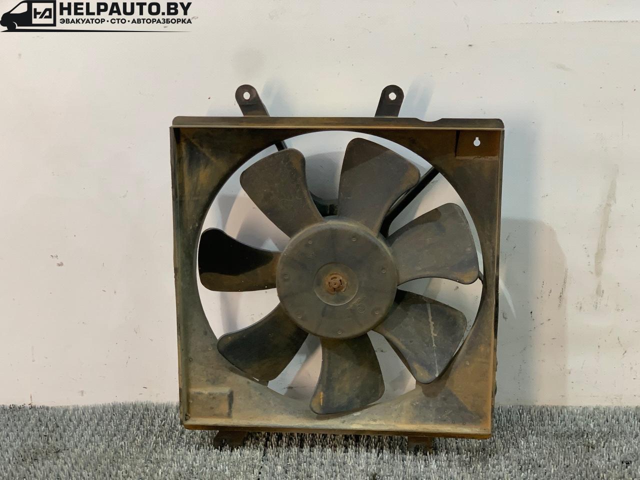 вентилятор радиатора Kia Shuma 1 поколение 1999, 1.5 л., бензин, МКПП, красный, хетчбэк 5 дв., передний привод - фото №1