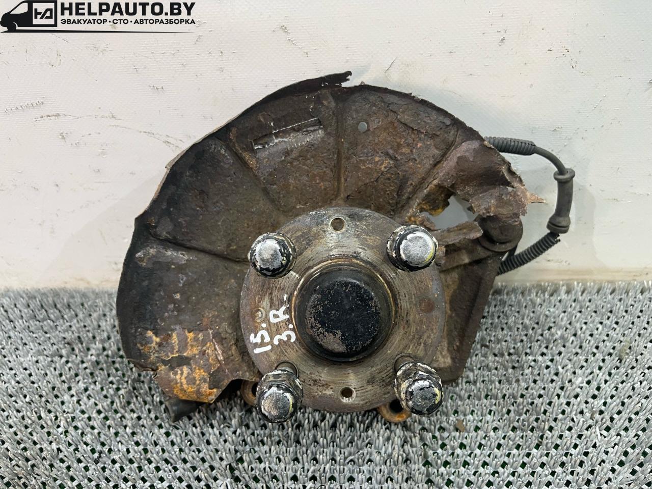 ступица задняя правая Kia Shuma 1 поколение 1999, 1.5 л., бензин, МКПП, красный, хетчбэк 5 дв., передний привод - фото №1