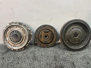 комплект сцепления Toyota Carina E 1 поколение T190 1995, 1.6 л., 4A-FE, бензин, МКПП, зелёный, хетчбэк 5 дв., передний привод