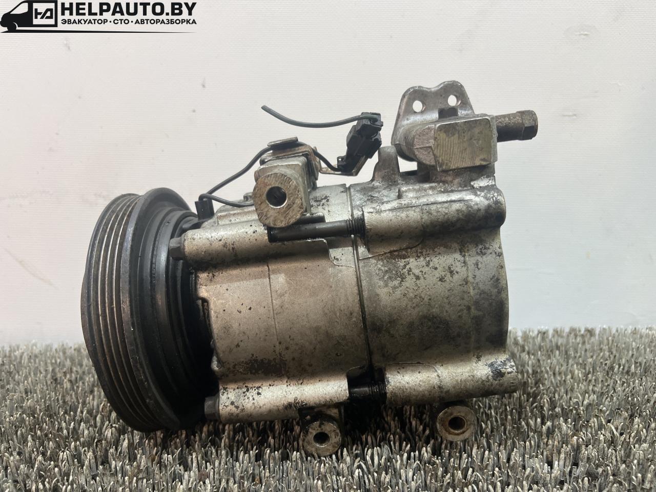 компрессор кондиционера Hyundai Coupe RD 1998, 2.0 л., бензин, МКПП, бордовый, купе, передний привод, AK95B-10 - фото №1