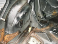 ниша запасного колеса Volvo S70 1 поколение 2000, 2.5 л., D 5252 T, дизель, МКПП, черный, седан, передний привод - фото №4