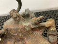 суппорт передний левый Toyota Carina E 1 поколение T190 1995, 2.0 л., 2C, дизель, МКПП, бордовый, хетчбэк 5 дв., передний привод - фото №6