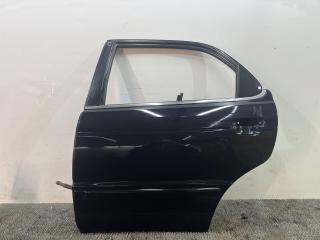 дверь задняя левая Suzuki Baleno 1 поколение 2002, 1.5 л., бензин, МКПП, чёрный, седан