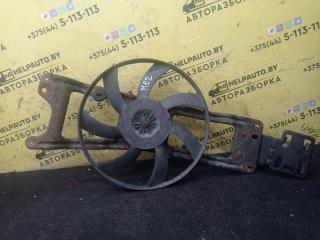 вентилятор радиатора Renault Megane 1 поколение 1996, 1.6 л., K7M 702, бензин, МКПП, синий, купе, передний привод