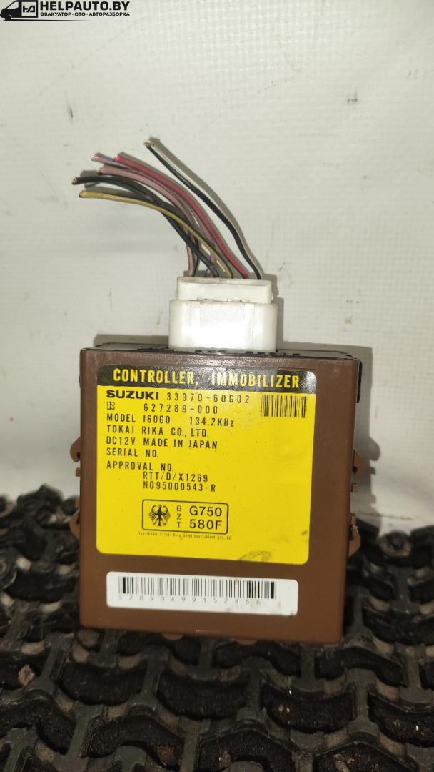 Иммобилайзер Suzuki Baleno 1 поколение 2002, 1.5 л., бензин, МКПП, чёрный, седан, 33970-60G02, N095000543-R - фото №1