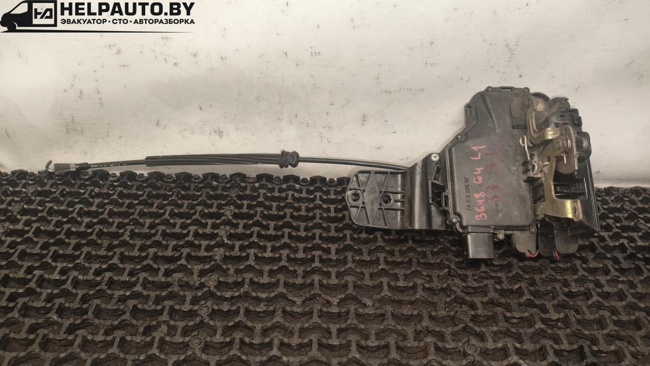 замок двери задней левой Volkswagen Jetta 4 поколение 2001, 2.0 л., AQY, бензин, МКПП, синий, седан, передний привод, 3B0837867 - фото №1