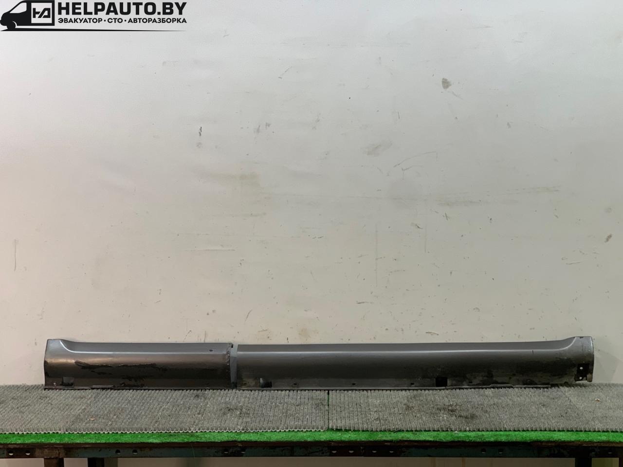 накладка на порог Kia Sorento 1 поколение 2006, 2.4 л., дизель, АКПП, серый, внедорожник 5 дв., передний привод - фото №1