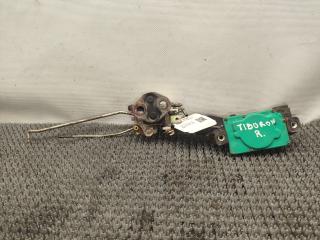 замок двери передней правой Hyundai Tiburon 1 поколение [рестайлинг] RD 2001, 2.0 л., бензин, 5МКПП, красный, купе