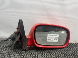 зеркало наружное правое Daewoo Nexia 1 поколение 2000, 1.5 л., G15MF, бензин, МКПП, красныц, хетчбэк 5 дв., передний привод