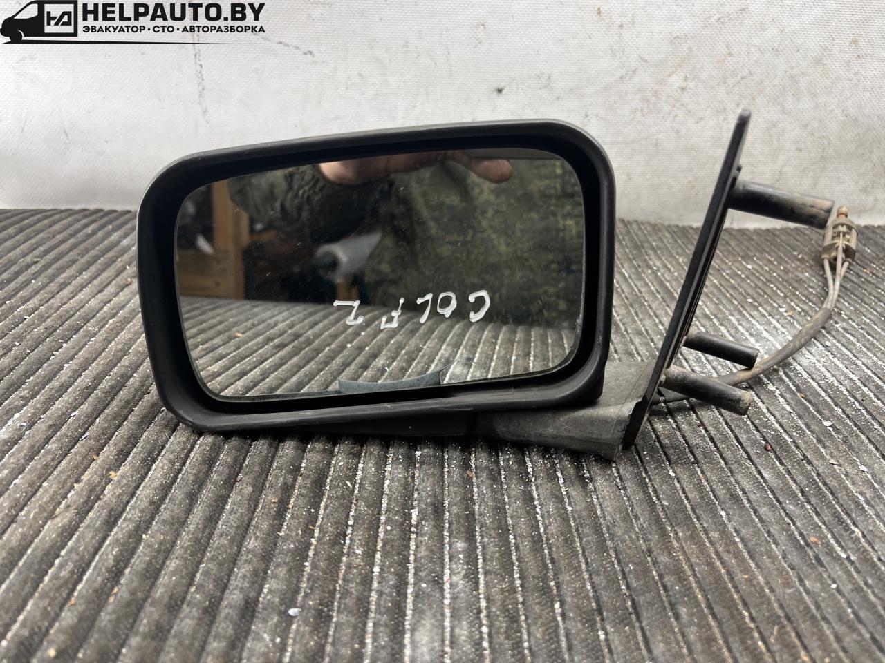 зеркало наружное левое Volkswagen Golf 2 поколение 1990, 1.6 л., дизель, МКПП, черный, хетчбэк 3 дв., передний привод - фото №1