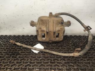 суппорт передний левый Kia Sorento 1 поколение 2005, 2.5 л., CRDi, D4CB, дизель, МКПП, черный, внедорожник 5 дв., полный подключаемый привод