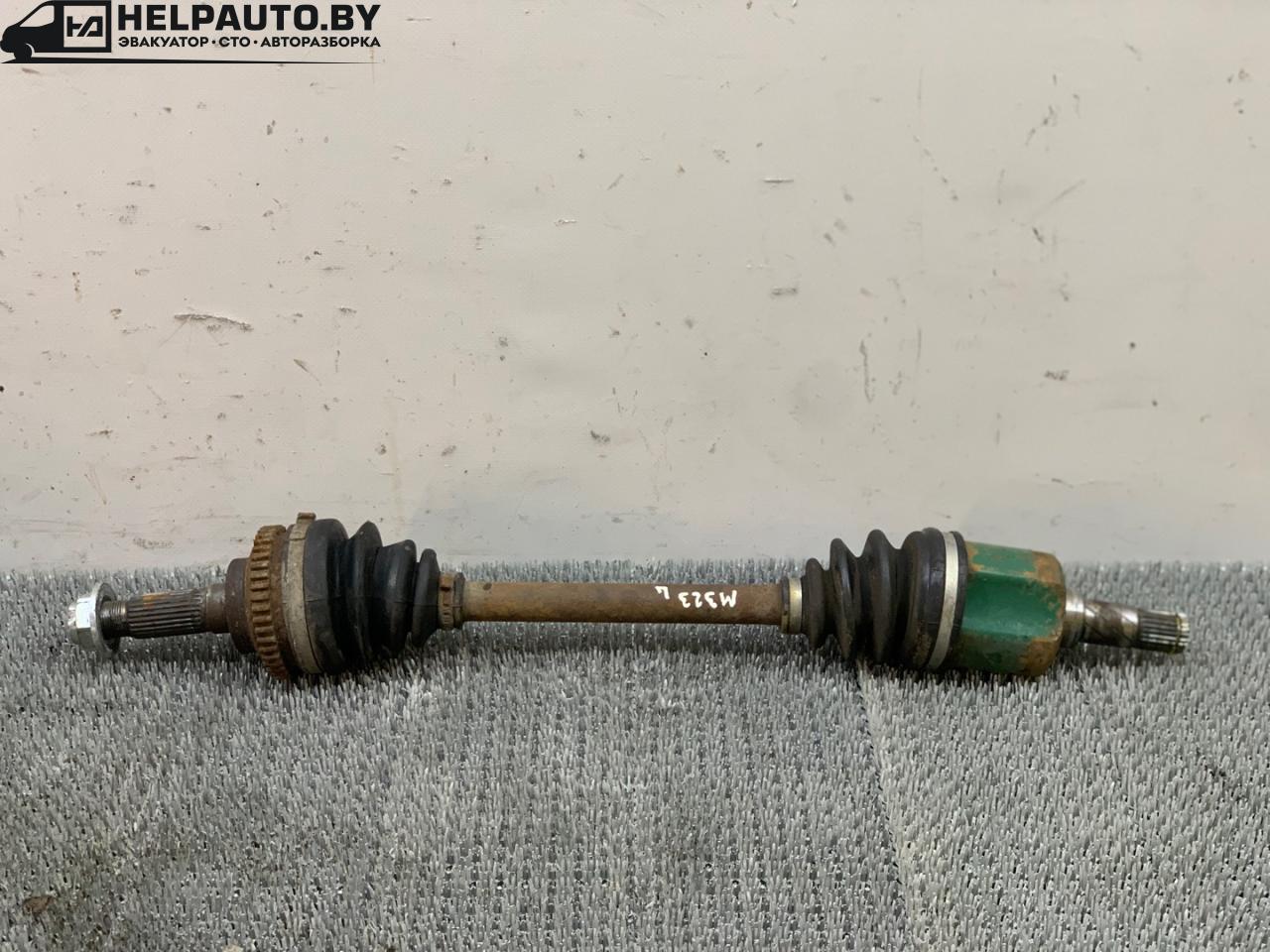 полуось передняя левая (приводной вал, ШРУС) Mazda 323 6 поколение 1998, 1.5 л., бензин, МКПП, синий, хетчбэк 3 дв., передний привод - фото №1