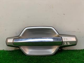 ручка наружная задняя правая Hyundai Terracan 1 поколение 2003, 2.5 л., D4BH, дизель, АКПП, серебристый, внедорожник 5 дв., полный подключаемый привод, 83650-H1010