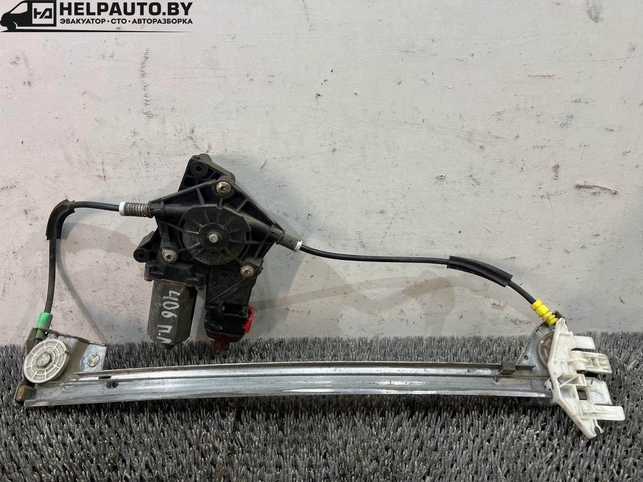 стеклоподъемник электрический передний левый Peugeot 406 1 поколение 1997, 1.9 л., дизель, МКПП, серебро, седан, передний привод, 111179-102, FPG12V0130821674 - фото №1