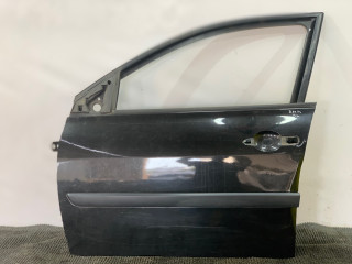 дверь передняя левая Renault Megane 2 поколение [рестайлинг] 2008, 1.4 л., бензин, МКПП, чёрный, седан