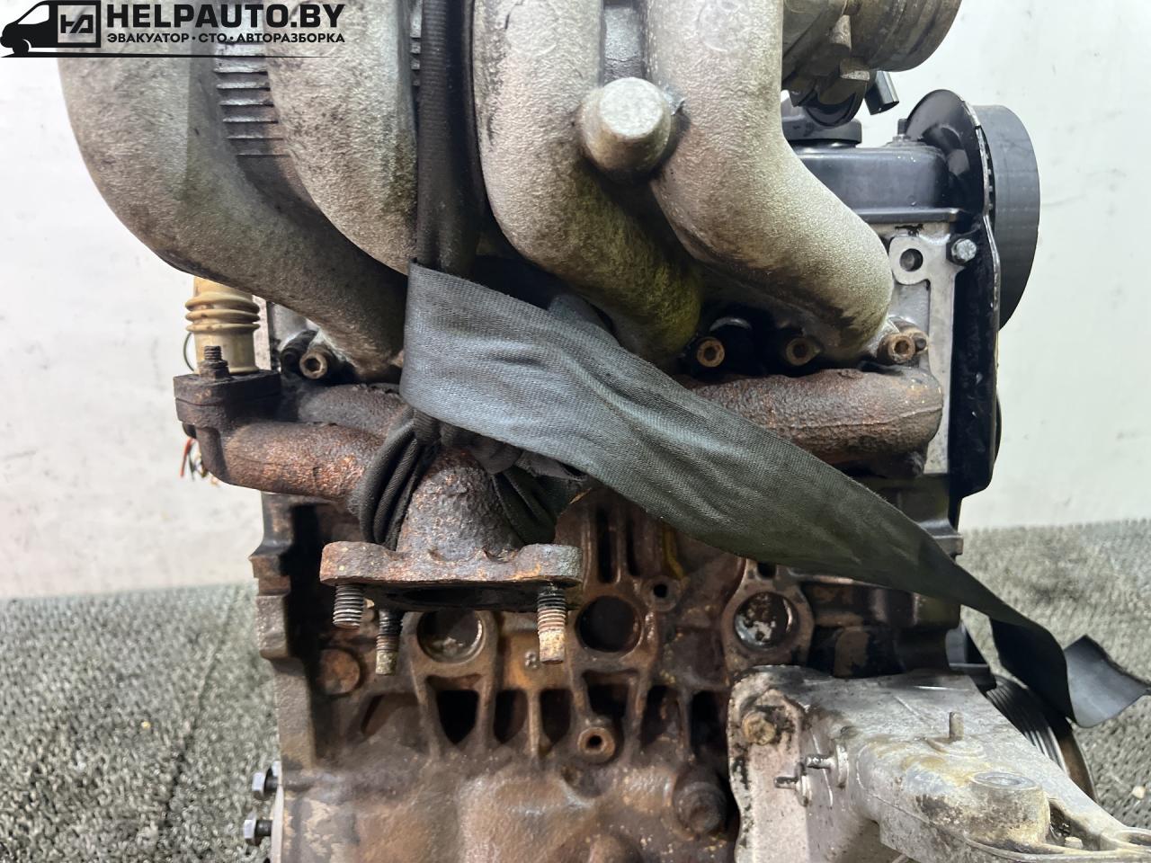 коллектор выпускной Volkswagen Golf 3 поколение 1995, 1.9 л., AEY, дизель, МКПП, белый, универсал, передний привод - фото №1