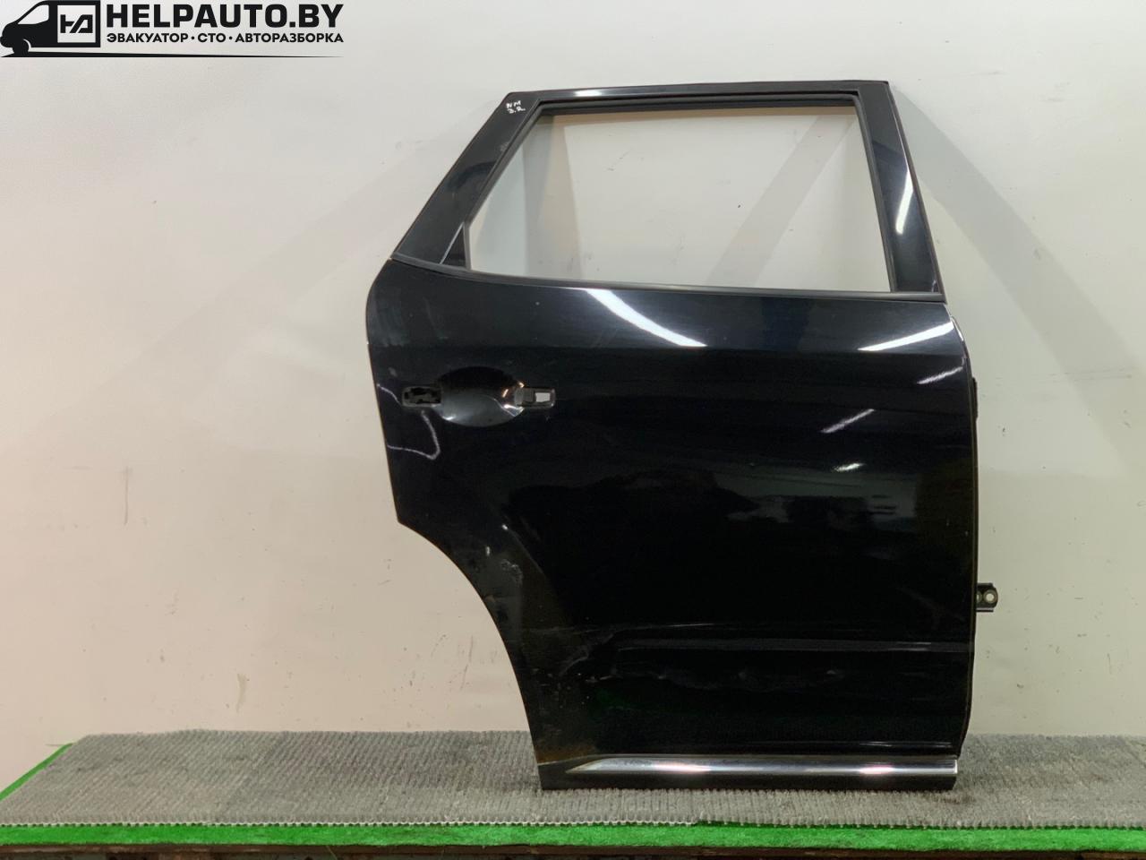дверь задняя правая Nissan Murano Z50 2005, 3.5 л., бензин, АКПП, черный, внедорожник 5 дв., полный привод - фото №1