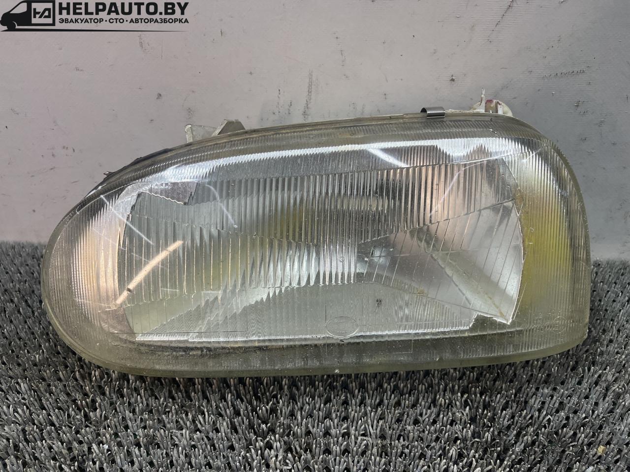 фара левая Volkswagen Golf 3 поколение 1995, 1.9 л., AEY, дизель, МКПП, белый, универсал, передний привод, 138861001 - фото №1
