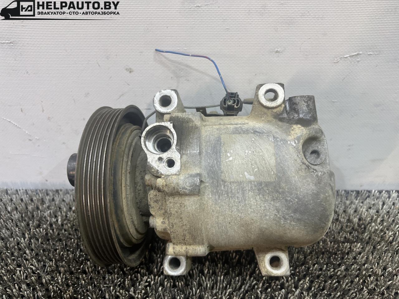 компрессор кондиционера Nissan Primera P11 (1996 - 2000), 2.0 л., SR20DE, бензин, МКПП, передний привод - фото №1