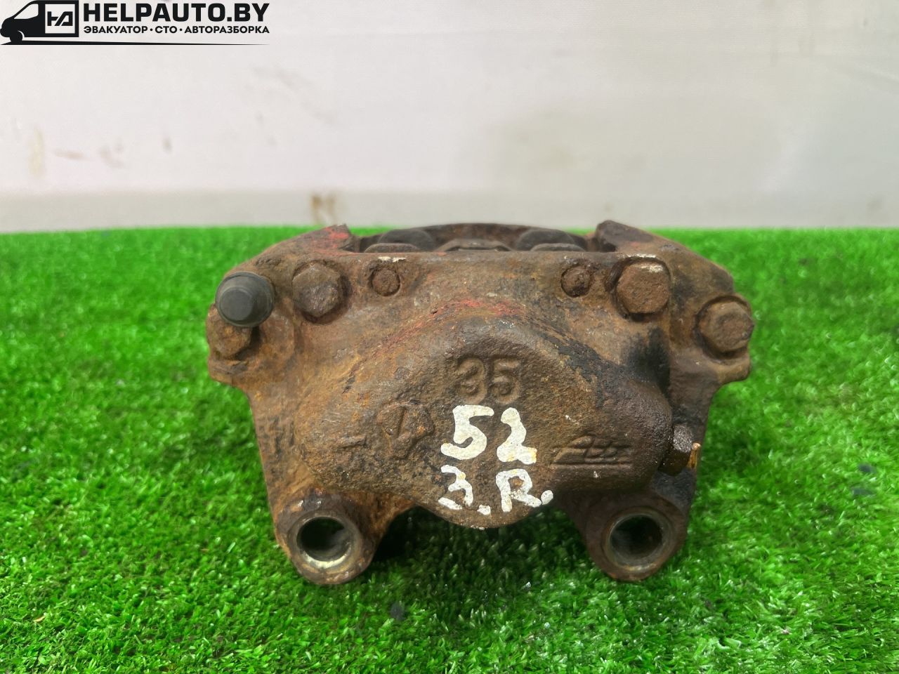 суппорт задний правый Opel Vectra B 1998, 1.8 л., бензин, МКПП, универсал, передний привод - фото №1