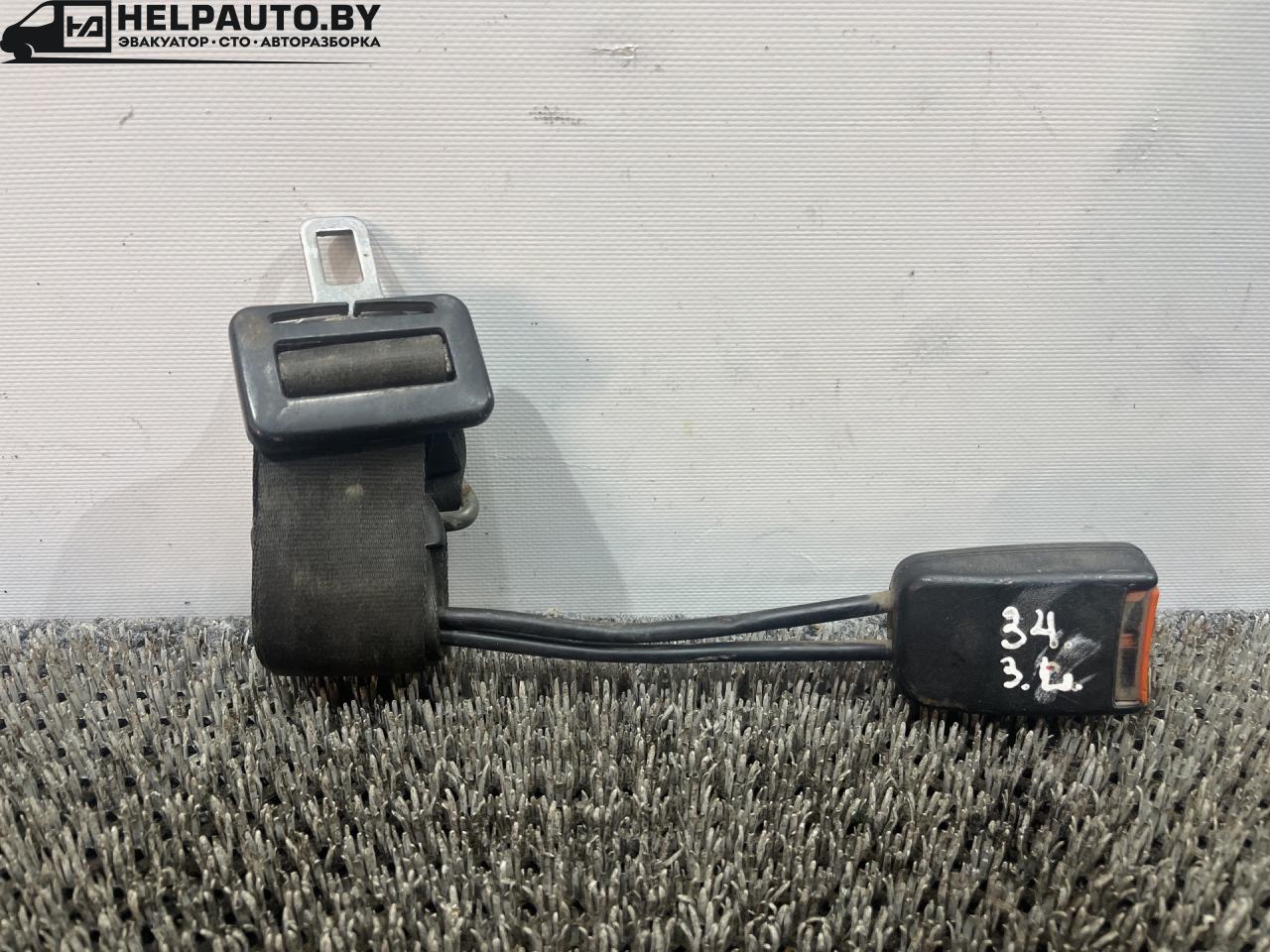 замок ремня безопасности Volkswagen Passat B3 1991, 1.8 л., бензин, МКПП, белый, седан, передний привод, 191857837 - фото №1